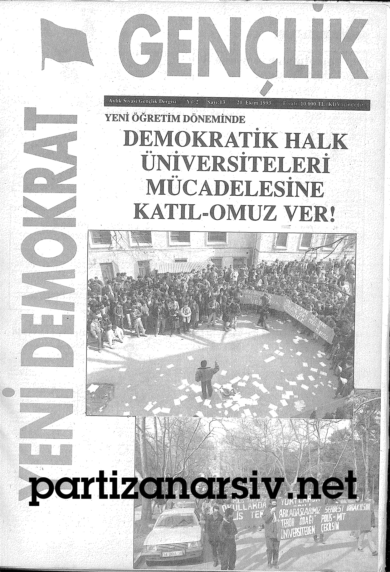 Yeni Demokrat Gençlik Sayı 13