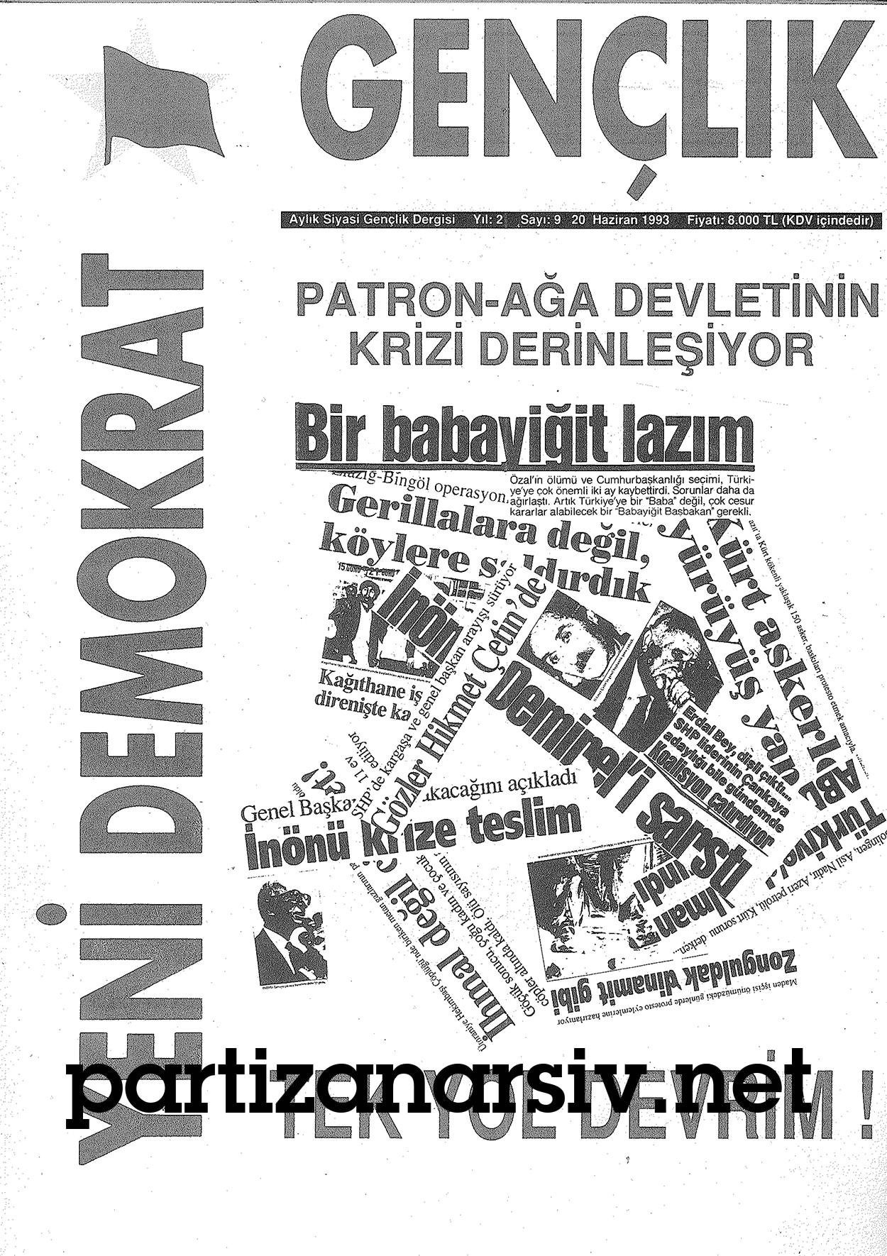 Yeni Demokrat Gençlik Sayı 9