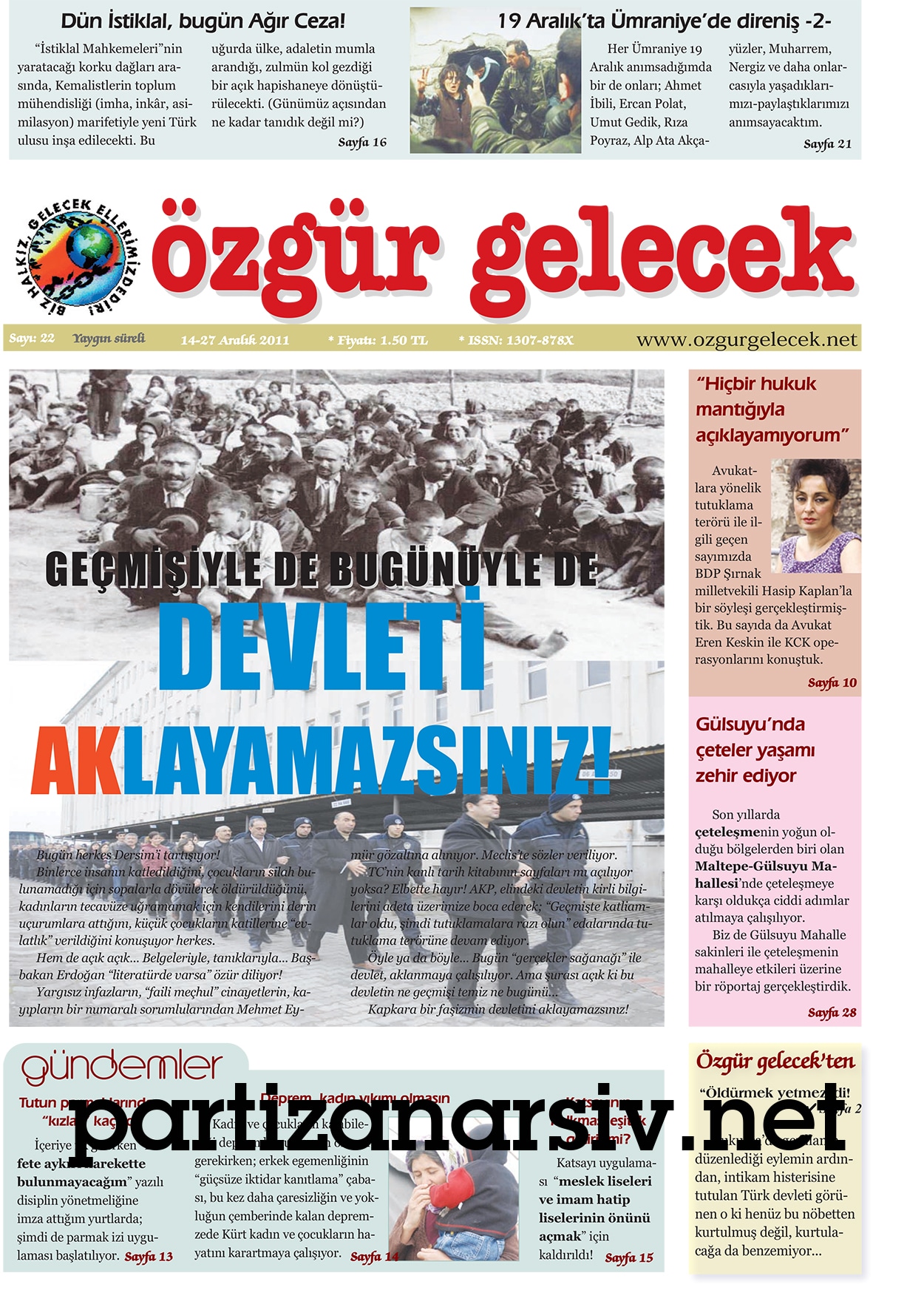 Özgür Gelecek Sayı 22