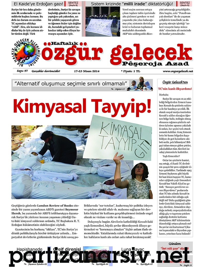 Haftalık Özgür Gelecek Sayı 97