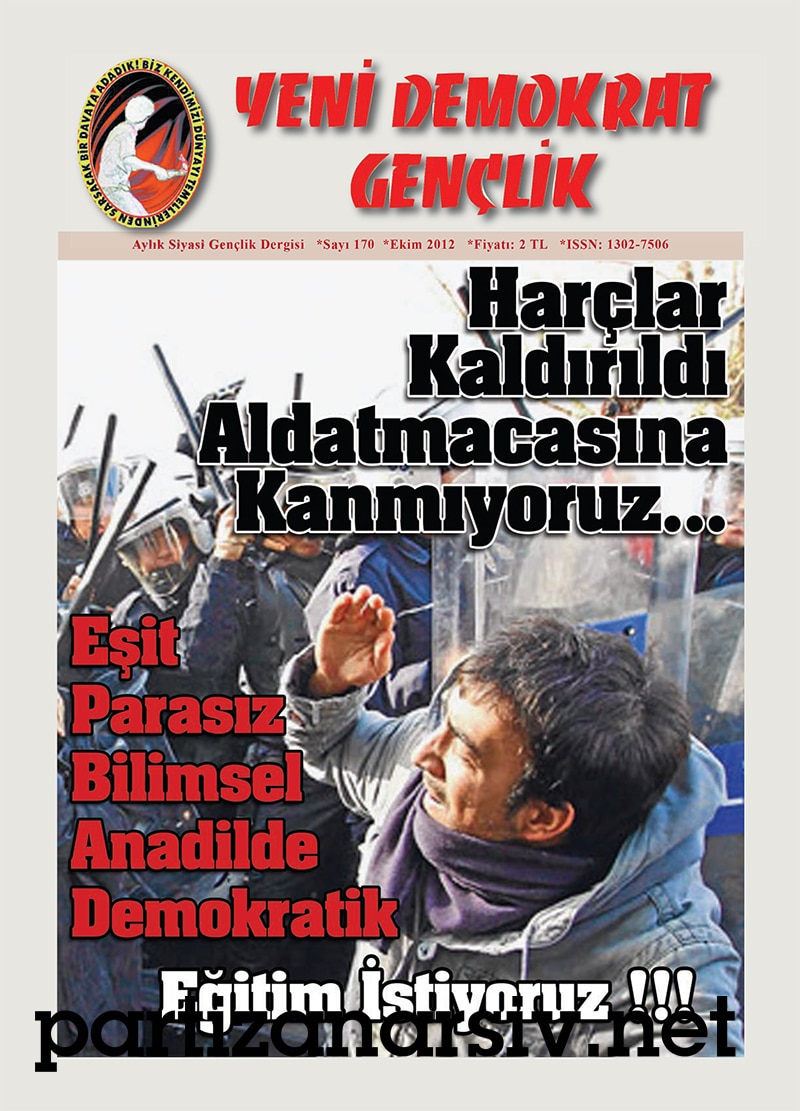 Yeni Demokrat Gençlik Sayı 170