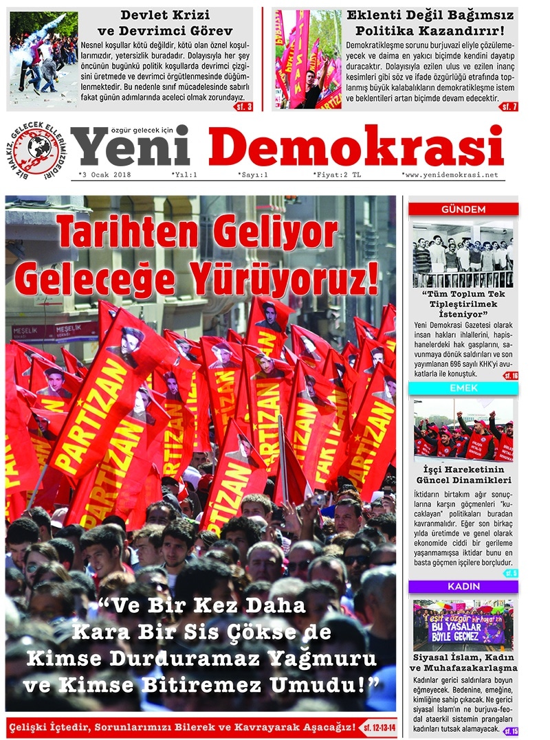 Yeni Demokrasi Sayı 1