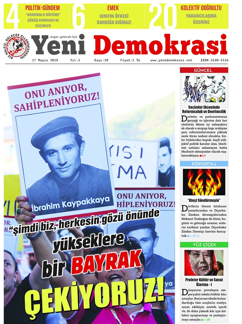 Yeni Demokrasi Sayı 10