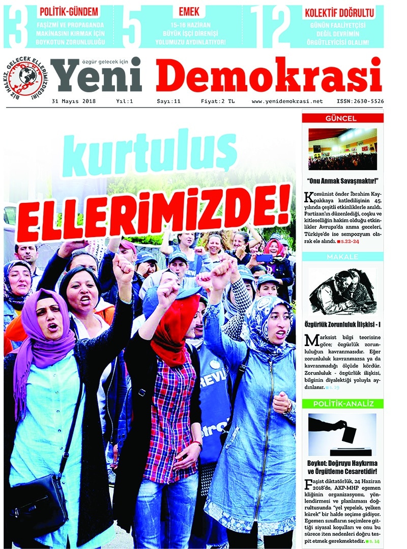 Yeni Demokrasi Sayı 11