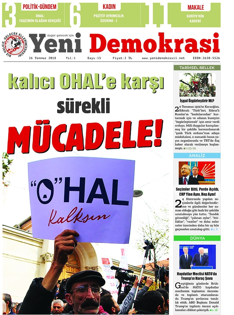 Yeni Demokrasi Sayı 15