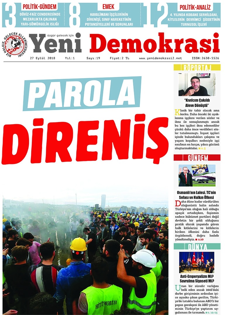 Yeni Demokrasi Sayı 19