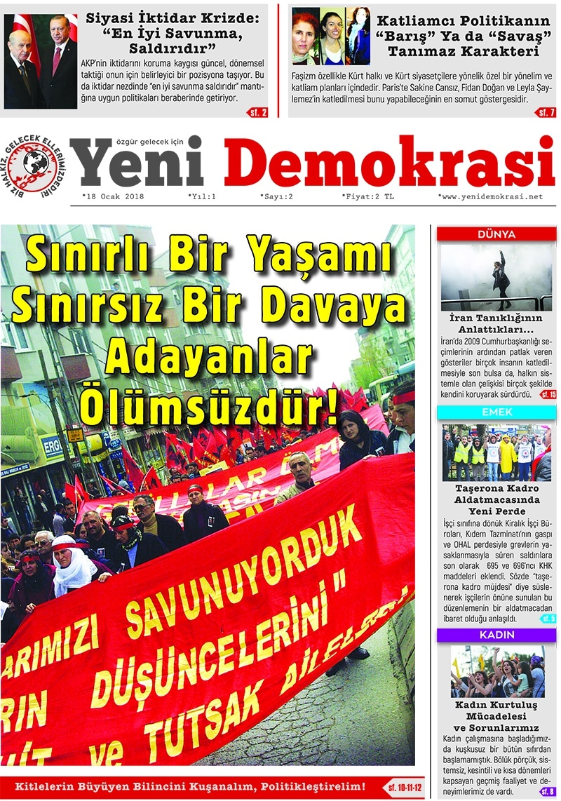 Yeni Demokrasi Sayı 2