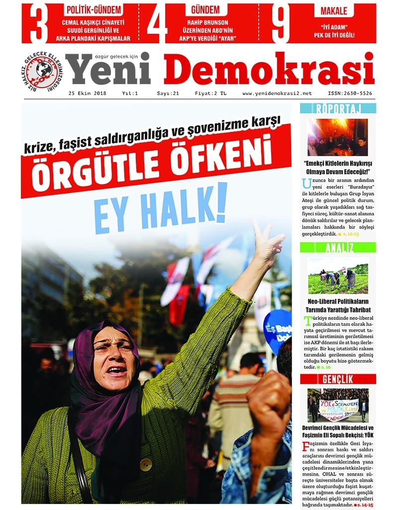 Yeni Demokrasi Sayı 21