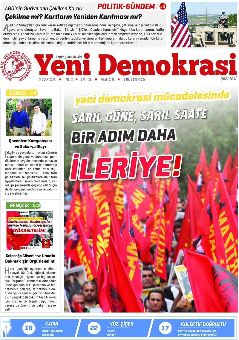 Yeni Demokrasi Sayı 26