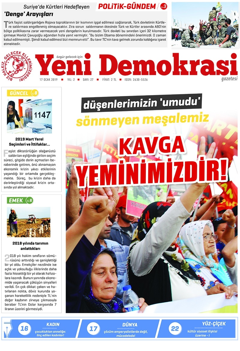 Yeni Demokrasi Sayı 27