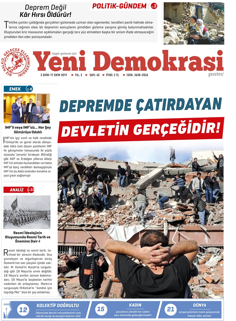 Yeni Demokrasi Sayı 45