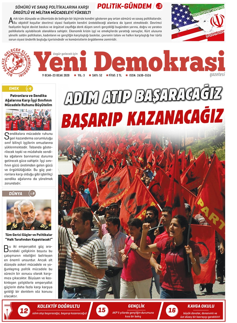 Yeni Demokrasi Sayı 52