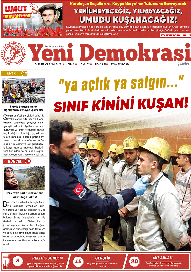 Yeni Demokrasi Sayı 59