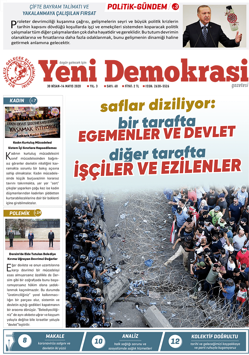 Yeni Demokrasi Sayı 60