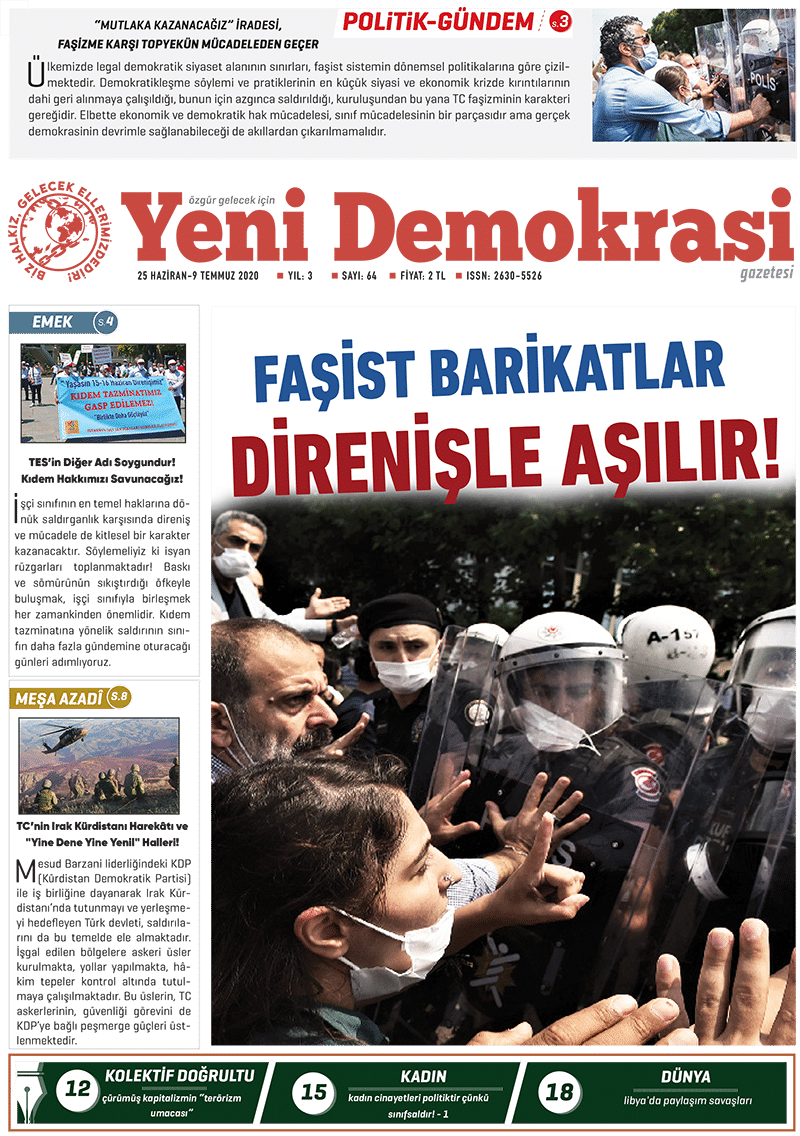 Yeni Demokrasi Sayı 64