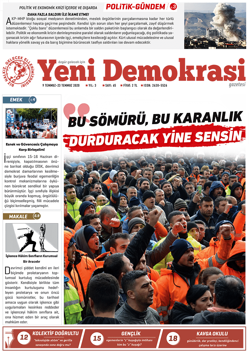 Yeni Demokrasi Sayı 65