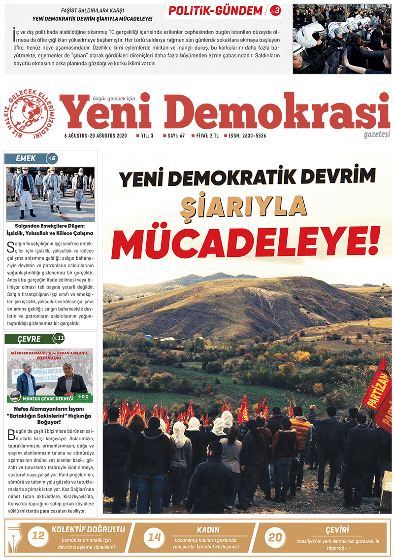 Yeni Demokrasi Sayı 67