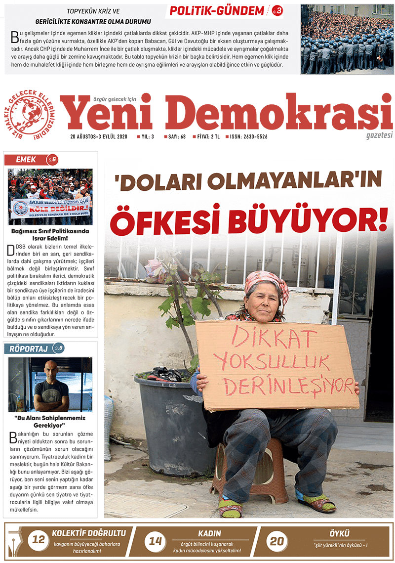 Yeni Demokrasi Sayı 68