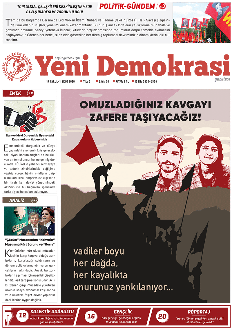 Yeni Demokrasi Sayı 70