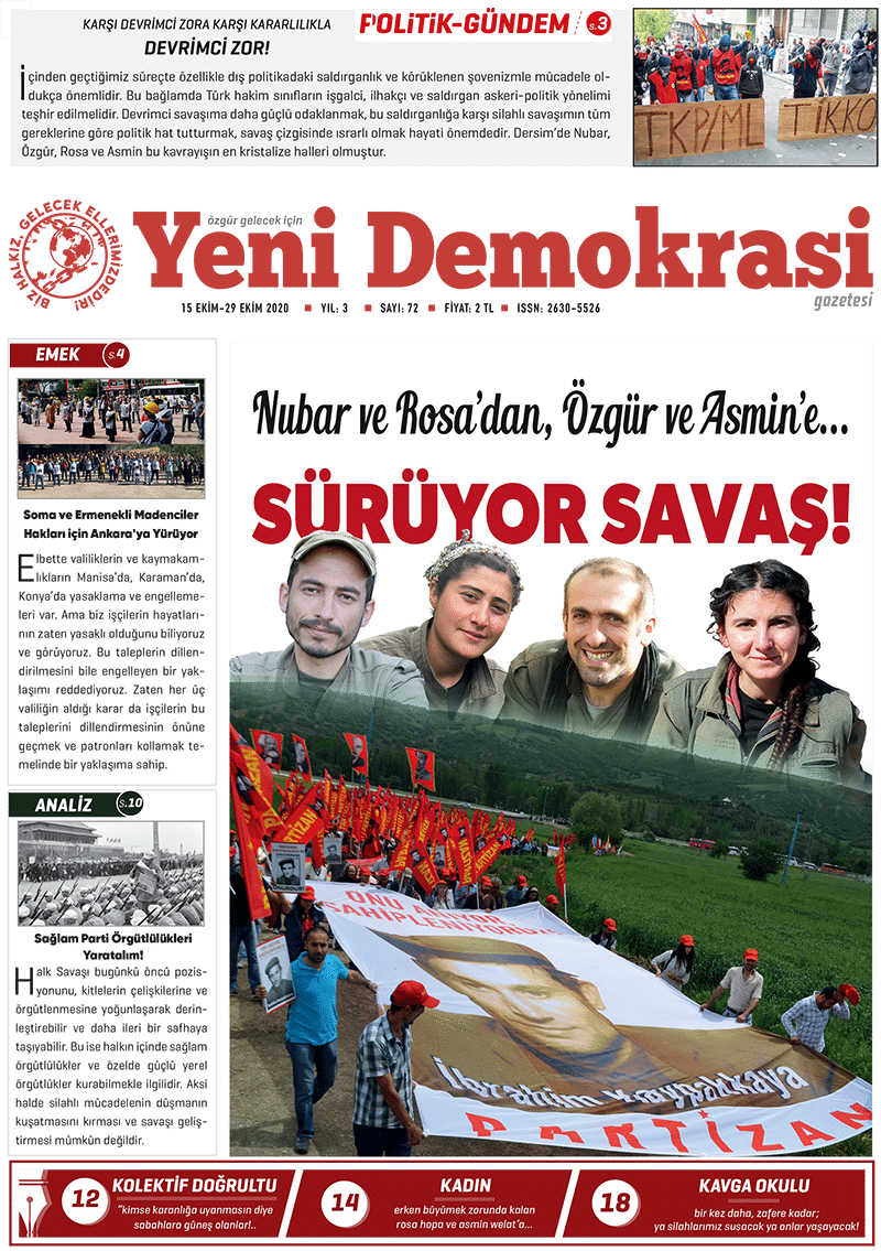 Yeni Demokrasi Sayı 72