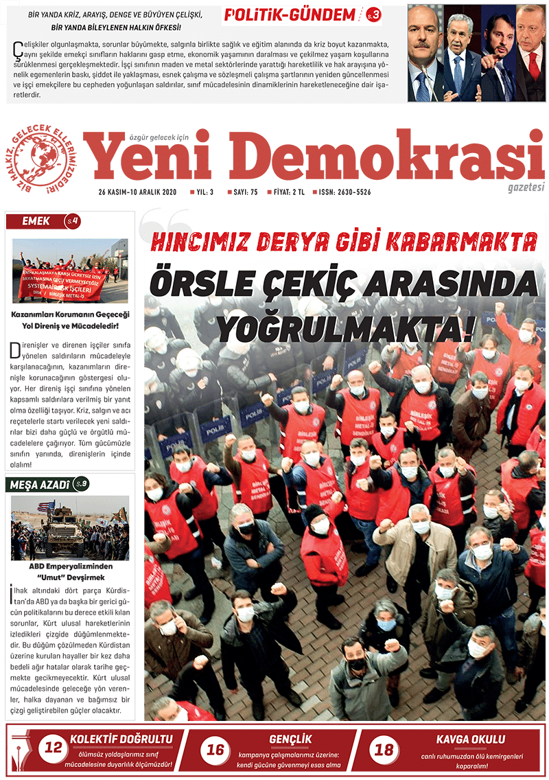 Yeni Demokrasi Sayı 75