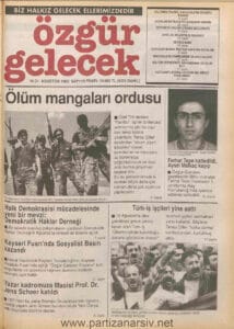 Özgür Gelecek Gazetesi Sayı 10