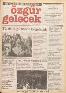 Özgür Gelecek Gazetesi Sayı 12