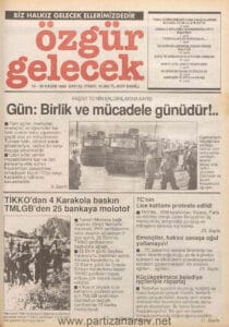 Özgür Gelecek Gazetesi Sayı 16