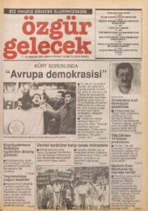 Özgür Gelecek Gazetesi Sayı 17