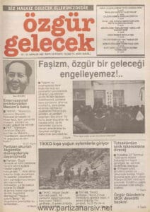 Özgür Gelecek Gazetesi Sayı 18