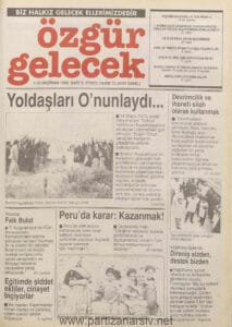 Özgür Gelecek Gazetesi Sayı 5