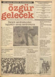 Özgür Gelecek Gazetesi Sayı 9