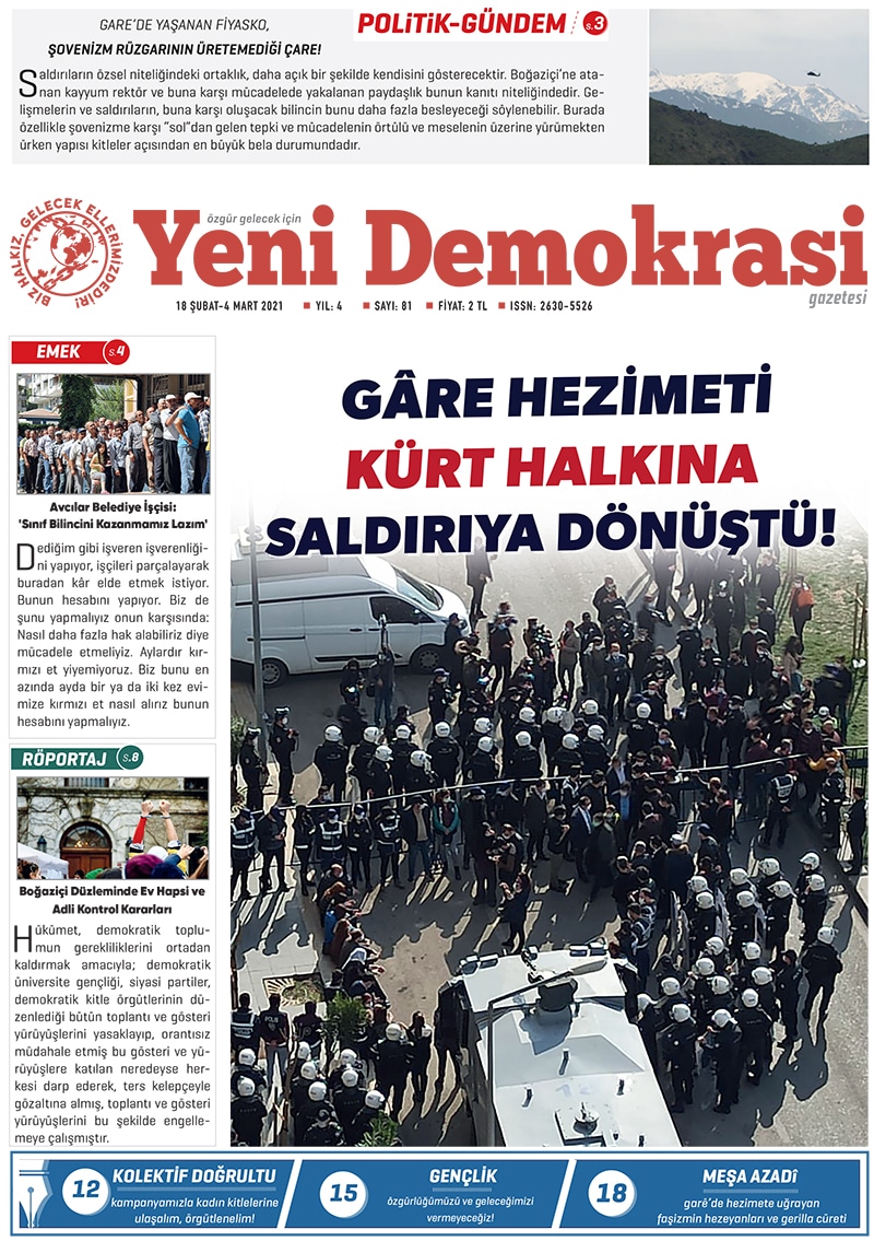 Yeni Demokrasi Sayı 81