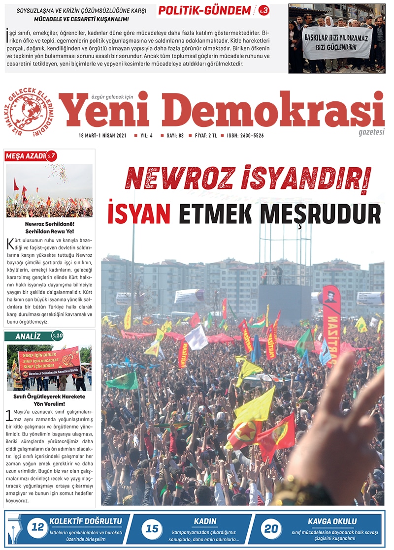 Yeni Demokrasi Sayı 83