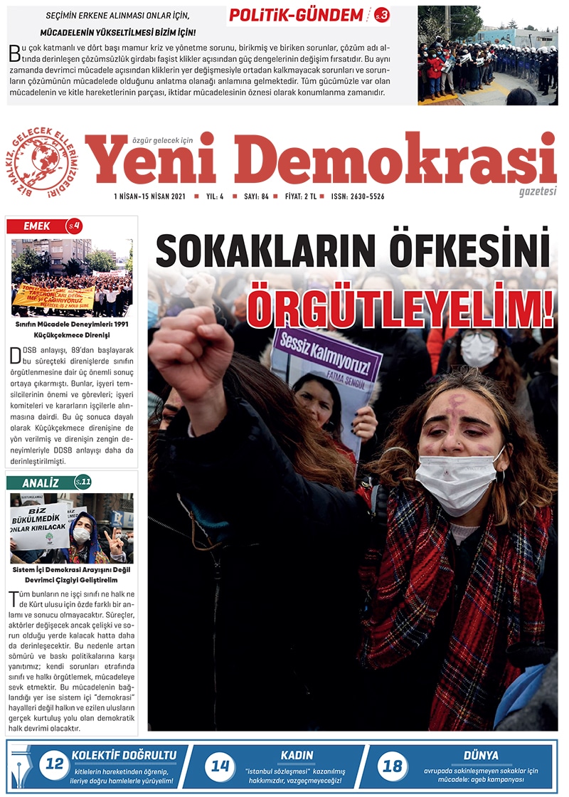 Yeni Demokrasi Sayı 84