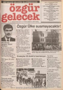 Özgür Gelecek Gazetesi Sayı 41