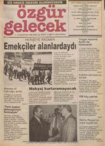 Özgür Gelecek Gazetesi Sayı 32