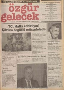 Özgür Gelecek Gazetesi Sayı 34