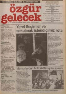 Özgür Gelecek Gazetesi Sayı 23