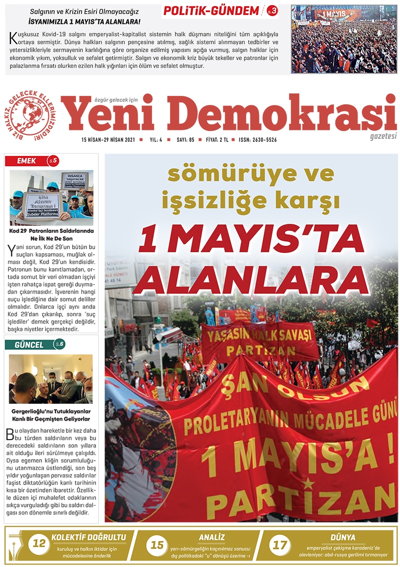 Yeni Demokrasi Sayı 85