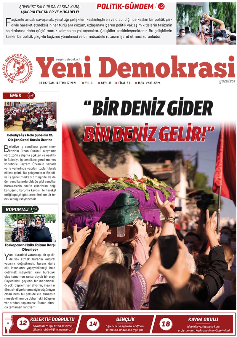 Yeni Demokrasi Sayı 89