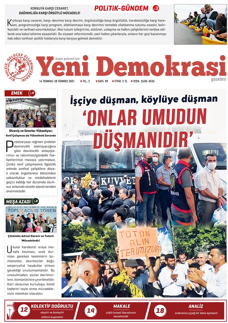 Yeni Demokrasi Sayı 90