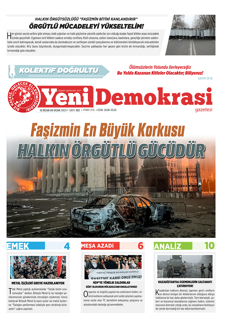 Yeni Demokrasi Sayı 103