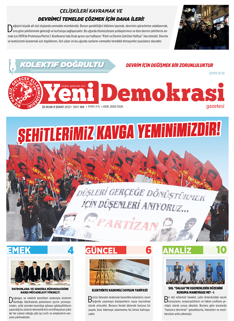 Yeni Demokrasi Sayı 104