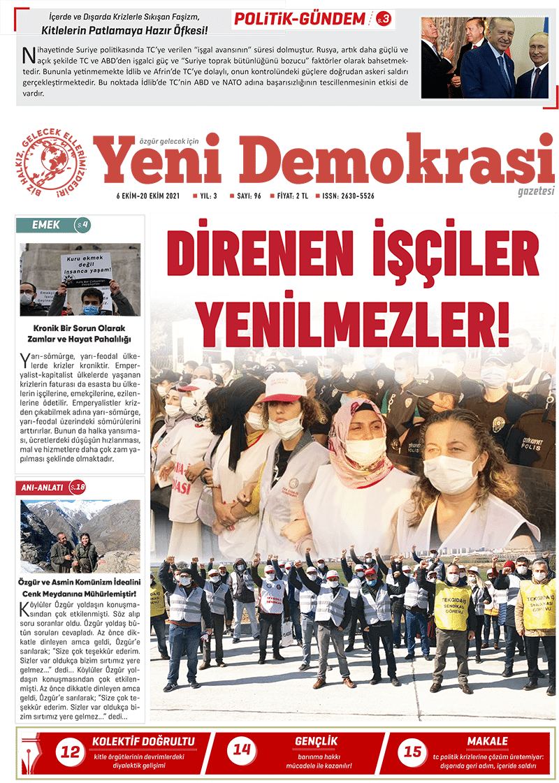 Yeni Demokrasi Sayı 96