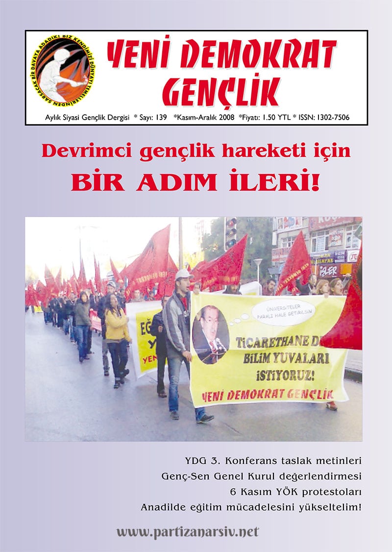 Yeni Demokrat Gençlik Sayı 139