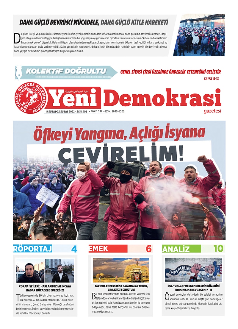 Yeni Demokrasi Sayı 105