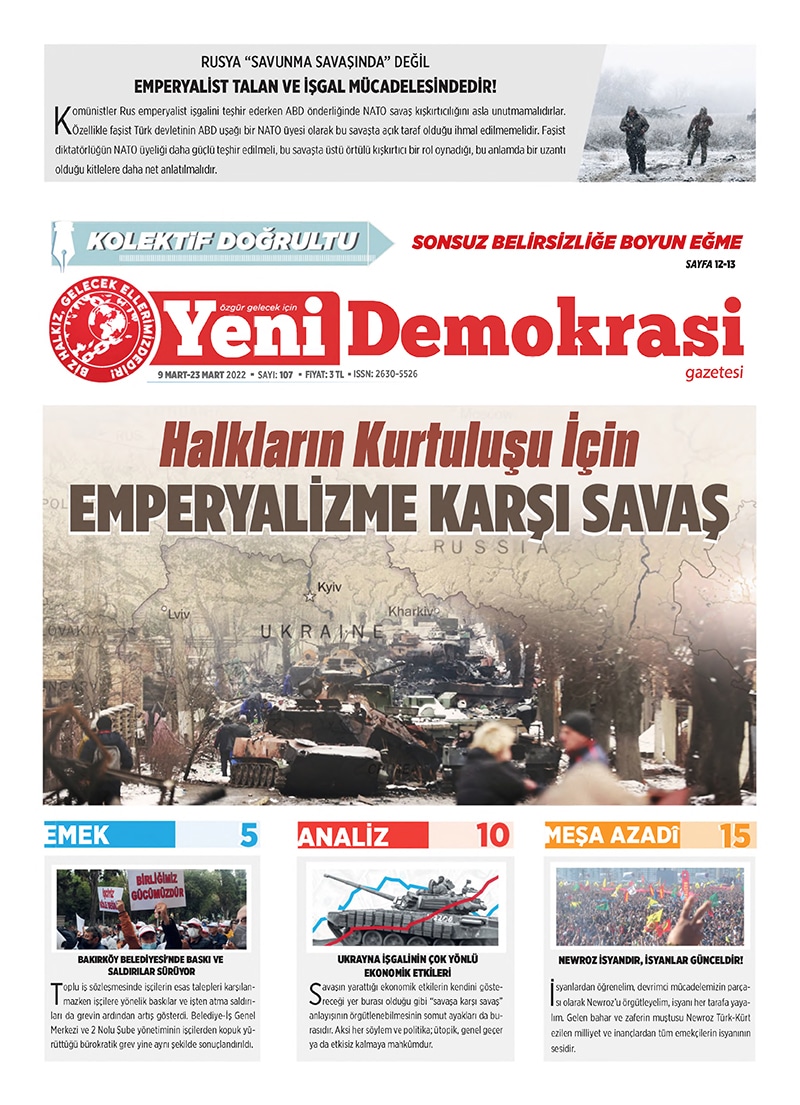 Yeni Demokrasi Sayı 107