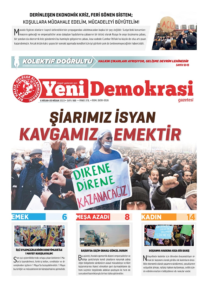 Yeni Demokrasi Sayı 109