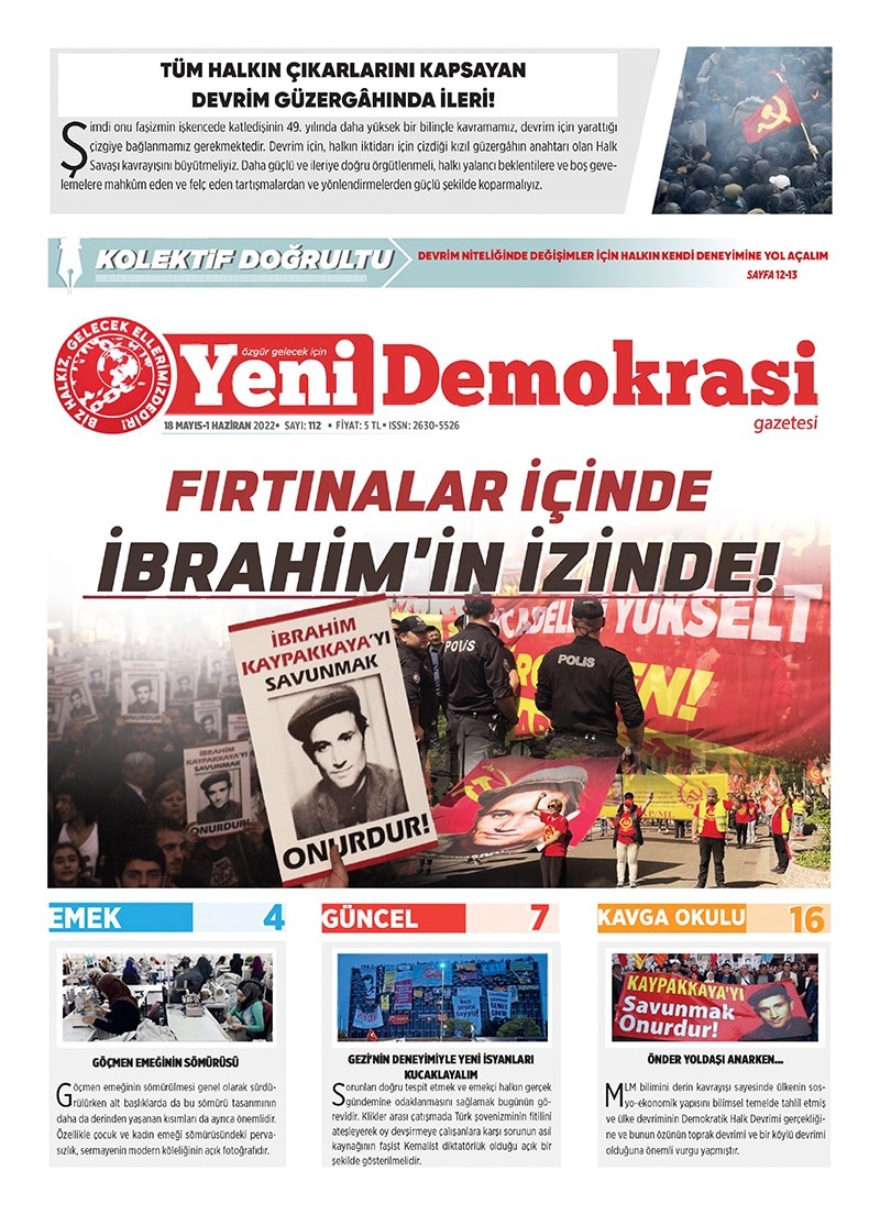 Yeni Demokrasi Sayı 112